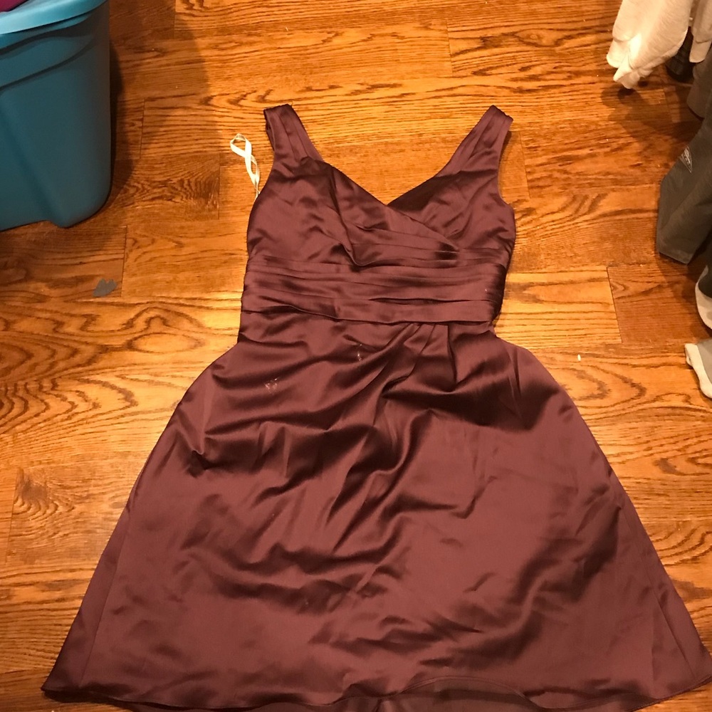 David’s bridal bridesmaid dress